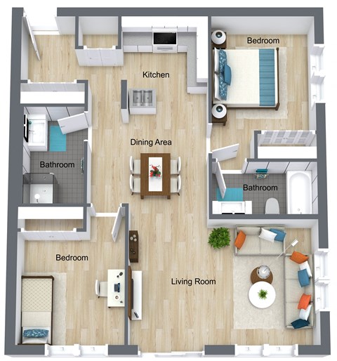 16851 South Harlem Avenue 1-2 Beds Apartment for Rent - Photo Gallery 26